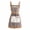 Blue, variant on Chef Kitchen Aprons For Women Floral Princess Aprons Cotton Bib Apron with Pockets for Cooking, Baking, Gardening, Nail Art