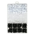thumbnail image 2 of 240 Pcs Perles de Cheveux Transparentes Perles de Dreadlocks Pinces à Cheveux Accessoires de Cheveux, 2 of 7