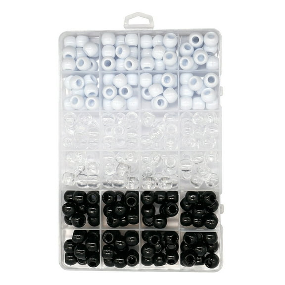 GAXIRE 240pcs Hair Beads for Women Hair Accessories Assorted Color Campus