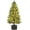 Black D, variant on 4.5FT Pre-Lit Artificial Christmas Tree with Potted Base, 108 Warm White Battery-Operated LED Lights, Realistic Tabletop Xmas Tree with Berry Clusters for Porch, Front Door, and Indoor Holiday Decor