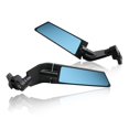 thumbnail image 4 of PACEWALKER Espejo retrovisor de aluminio ajustable para motocicleta compatible con KAWASAKI Ninja 400 650 ZX10R ZX6R ZX-636 Honda Suzuki 2018-2022 (lente antideslumbrante), 4 of 5