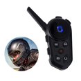 thumbnail image 4 of Montar Walkie Talkie Micrófono Dual Bluetooth 5.1 Casco De Motocicleta Walkie Talkie 1200M Intercomunicador Bluetooth Sistema De Comunicación De Casco De Motocicleta Speravity EL006804-00, 4 of 6