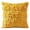 Orange, variant on Embroidered Throw Pillow Cover with Green Botanical Design, Square Decorative Cushion Case 18x18 Inches Luxury Linen Texture, for Sofa Bedroom Living Room Car