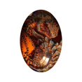 thumbnail image 1 of 2.34 in Lava Dragon Resin Decorative Figurine, 1 of 8