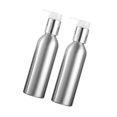 thumbnail image 1 of 2x Empty Makeup Shampoo Pump due to manual Bottles Aluminum Cream Lotion Containers 150ml, 1 of 9