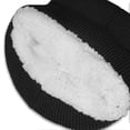 thumbnail image 3 of Polar Extreme Men's Beanie Knit Hat Winter Warm Cap Slouchy Solid Skull Hat Cuff (Black), 3 of 3