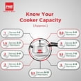 thumbnail image 4 of Kitchenmate Belly Aluminium Pressure Cooker With Inner Lid - 5.5 Liters, Silver, 4mm Thickness | Heavy Gauge Gas Stove Cooker With Glossy Finish - Durable, Heat Resistant, 4 of 5