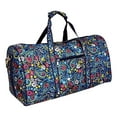 thumbnail image 3 of High Fashion 21 in Print Duffle Navy Paisley - No Embroidery, 3 of 5