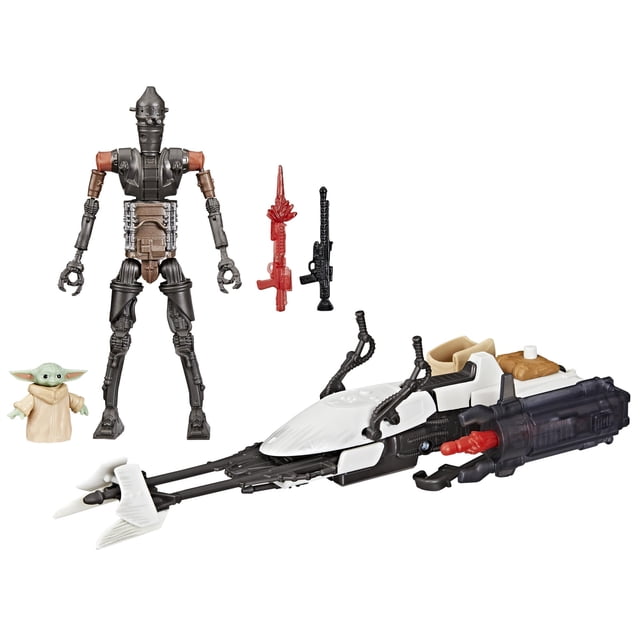 Figuras de acción STAR WARS Epic World IG-11 y Grogu 12,5 cm