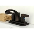 thumbnail image 2 of Kingston Brass KB4645NDL NuvoFusion 4 in. Centerset Bathroom Faucet, Oil Rubbed Bronze, 2 of 5