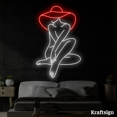 thumbnail image 2 of Craftnamesign Body Girl Line Art Neon Sign, Girl Room Decor, Bedroom Decor, 2 of 4