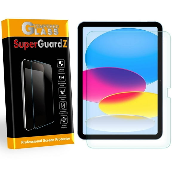 For iPad 10.9 inch (11th Gen, 2025) / iPad 10.9 inch (10th Gen, 2022) - SuperGuardZ Tempered Glass Screen Protector [Anti-Scratch, Anti-Bubble]   2 Stylus Pen
