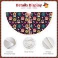 thumbnail image 3 of Sikiie Cute Animal Nativity Christmas Tree Skirt, Jesus Christian Winter Holiday Tree Mat Decoration(30-48IN)48", 3 of 6