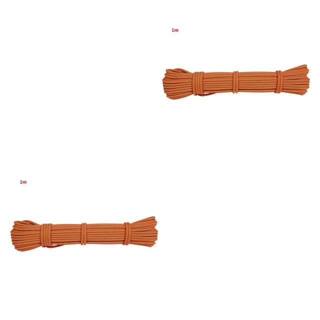 Soidarity 1 metro Dia.6mm núcleos de cuerda de escalada Paracord para cuerda de paracaídas de supervivencia cordón Camping cuerda de escalada senderismo Type4 NO4 Soidarity CBP155579