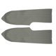 thumbnail image 1 of 1 Par Cubierta Reposa-brazos Paneles Gris Puerta Delantera Coche Cuero Sintétic, 1 of 1