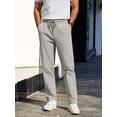thumbnail image 6 of COOFANDY Men's Casual Drawstring Pants Regular Fit Lightweight Stretch Joggers Pants Elastic Waist Twill Pants, 6 of 10