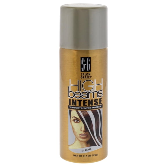 High Beams Intense Temporary Spray On Hair Color, Silver, 2.7 oz