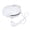 White, variant on Yajisi 7-Holes EU Plug Mini Donut Maker Machine, 1200W Electric Nonstick Doughnut Baker, 11x9.4x4.7 inches / 28x24x12 cm, Black