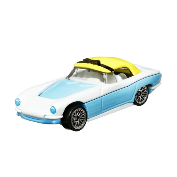 Hot Wheels Disney 100 Alice in Wonderland Character Car, 1:64 Scale Collectible Toy Car