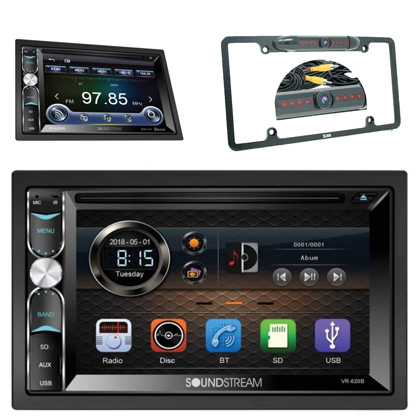 Soundstream VR-620HB 2-DIN 6.2