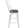 thumbnail image 3 of Oregon Industrial High Back Counter Stool by LumiSource, 3 of 7