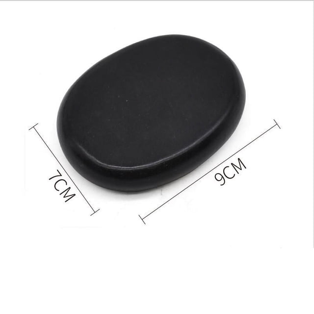 1/10 Pcs Spa Chaud Pierres de Basalte Massage Relaxation Pierre Naturelle Ensemble