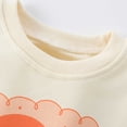 thumbnail image 6 of Boys Sweatshirts Boys Christmas Print Crew Neck Hoodless Sweatshirt Long Sleeve Pullover Beige 3-4 Years, 6 of 6
