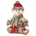 thumbnail image 2 of Christmas Gift Bags Zipper Design with Clear Heart Window, Snowman Treat Pouches for Party Favors, Candy, Gift Card & Stocking Stuffers, 2 of 6