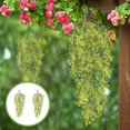 thumbnail image 1 of Feltree Simulation Admiralty Willows Green Plants Rattan Artificial Fake Flowers Wall Hanging Flower Vines Hanging Home Decoration Plants Wedding Decoration, 1 of 8