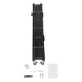 thumbnail image 3 of Miumaeov Single Folding Security Gate, 48" H x 66" W Folding Door Gate, Iron Accordion Security Gate, Flexible Expanding Security Gate, Rolling Barricade Gate, Scissor Gate or Door with Padlock, 3 of 14