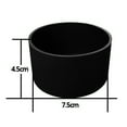 thumbnail image 6 of Ludlz Cup Bottom Cover Soft Anti-slip Anti-scalding Silicone Portable 12oz-24oz Water Bottle Bumper Boot Household Supplies, 6 of 8