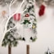 thumbnail image 3 of Decoraciones de Árbol de Navidad 3D Hierro Santa Claus Muñeco de Nieve Colgante Decoración de Navidad Decoración Colgante Decoración Colgante, 3 of 6