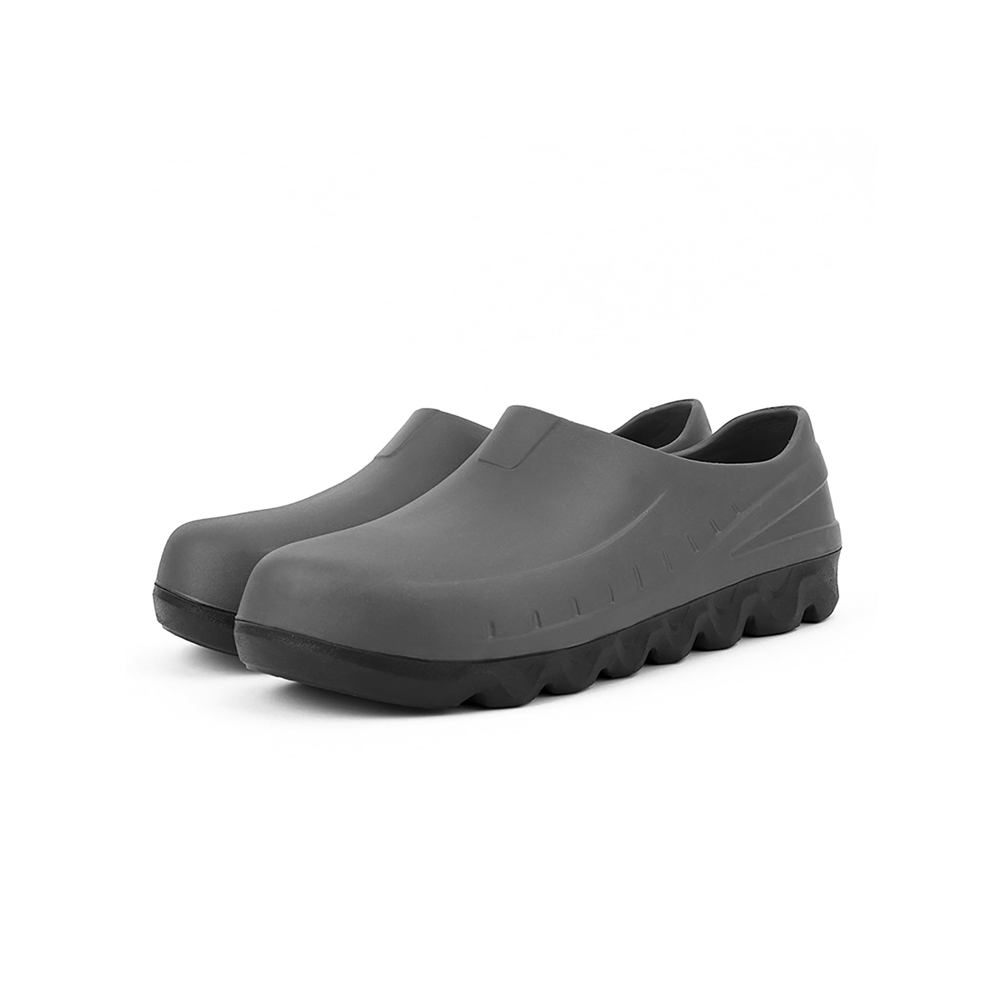Woobling Mens Kitchen Clogs Waterproof Chef Shoes Work Shoe Comfort Warm Flats Food Service Oil Resistant Overshoes Gray Black 8 Walmart