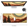 thumbnail image 2 of nygtbtfer Abstract Terracotta Sun Mountain Mousepad Non-Slip Rubber Base Square Mouse Pads for Computers Laptop Office Home Dorm Desk Decor, Gifts, 2 of 6