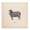 Farmhouse Sheep Ba a Vintage, variant on Stupell Industries Cottage Black Floating Frame Canvas Art, 18 x 18, by Wild Apple Portfolio