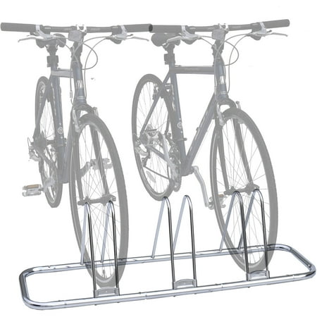 Sparehand Freestanding 3-Bike Parking Stand for All Frame Types Stoneman Sports, QSP-618-3, Grey