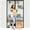 Black, variant on YEAHOME Magnetic Screen Door Mesh, Works for Patio, Sliding Door, Keeps Bugs Out, Fresh Air Flow, Fits 32" x 82" Door - Curtain Size 34" x 83", Black