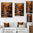 thumbnail image 4 of Designart "Sandalwood Steps On Yatra In Hinduism" Hinduism Floater Framed Wall Decor, 4 of 5