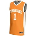 thumbnail image 2 of Unisex GameDay Greats #1 Tennessee Orange Tennessee Volunteers Lightweight Basketball Jersey, 2 of 4
