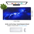 thumbnail image 3 of Cmhoo Gaming Mouse Pad Size 27.5x11.8 Thickness 0.12 inches,Premium-Textured Non-Slip & Waterproof Computer Mousepad with Stitched Edges for Gaming, Office & Home 70x30 Xingyunw, 3 of 6