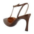 thumbnail image 3 of Naturalizer Astrid Women's Heels Cocoa Leather Size 8.5 M, 3 of 8