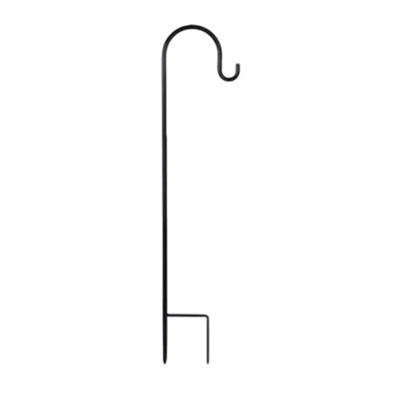 SUYOLL Heavy Duty Metal Garden Shepherd Hook Weather Resistant Outdoor Hanger For Bird Feeders Lanterns and Patio Decor