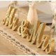 thumbnail image 1 of Decoración de mesa con letras de madera Mr & Mrs Golden Wedding, 1 of 7