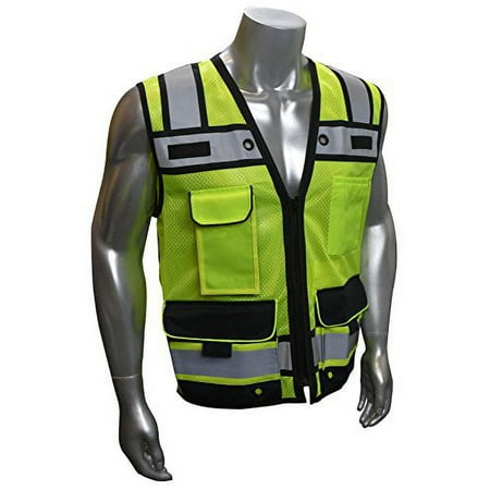 

Radians SV65-2ZGM-S Green Class 2 Surveyor Mesh Vest Small
