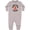 AC-Heather Grey, variant on Mamaw and Papaw Love Me Grandchild Bear Baby Fleece Romper