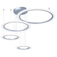 thumbnail image 1 of ET2 E22662-11MS Saturn II LED 36 Po Plafonnier Pendentif en Argent Mat, 1 of 2