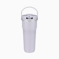 thumbnail image 6 of Zak Designs Harmony 2-in-1 Coffee Tumbler for Travel or At Home, 30oz Recycled Stainless Steel is Leak-Proof When Closed and Vacuum Insulated with Handle (Smoky Lilac), 6 of 13