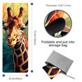thumbnail image 4 of Deer Gym Towels with Storage Bag, 72.8"x26.8", Suitable for Yoga, Pilates, Fitness, etc. - Yoga Towel Set for Ultimate Workout Comfort, 4 of 6