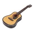 thumbnail image 1 of Mini Adornos Musicales, Modelo De Guitarra De Madera En Miniatura Duradero, Caja De Regalo Vívida, Embalaje De 3,9 Pulgadas Con Caja De Almacenamiento Para Decoración De Casa De, 1 of 7