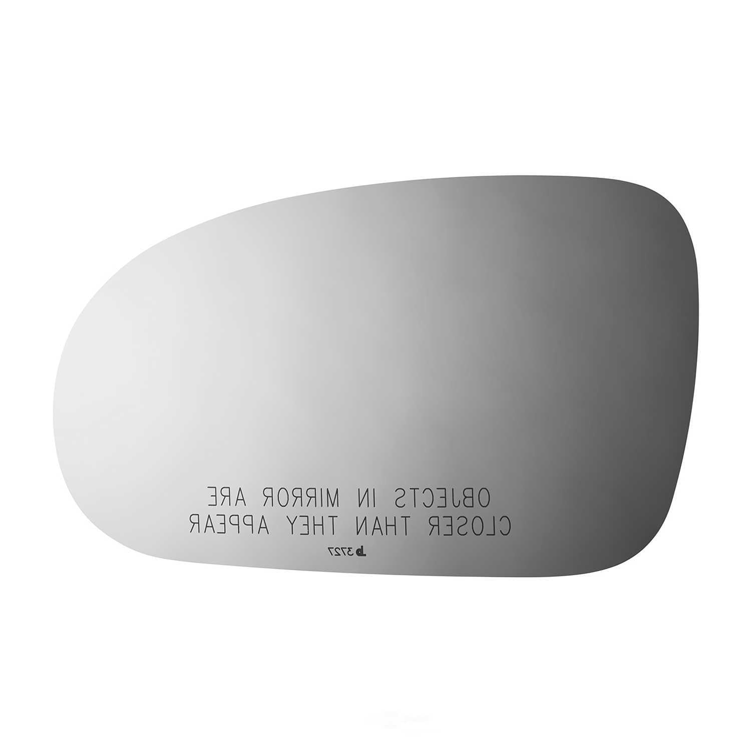 Burco Side View Mirror Replacement Glass - Clear Glass - 3727